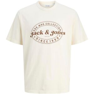 T-shirt Jack & Jones Dover Dover SN Blanc XL Male T-shirt Jack & Jones Dover Dover SN Blanc XL Male