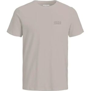 Logo T-shirt Jack & Jones Corp Beige L Male Logo T-shirt Jack & Jones Corp Beige L Male