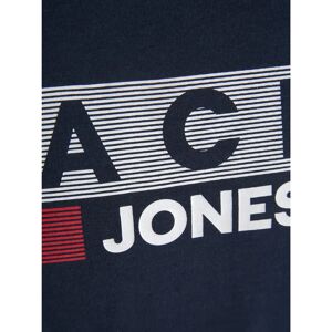 T-shirt large size Jack & Jones Corp Logo Bleu 7XL Male T-shirt large size Jack & Jones Corp Logo Bleu 7XL Male