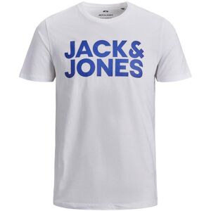 Logo T-shirt Jack & Jones Corp (x3) Blanc M Male Logo T-shirt Jack & Jones Corp (x3) Blanc M Male