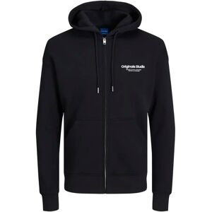 Zip-up hooded sweatshirt Jack & Jones Vesterbro Noir 2XL Male Zip-up hooded sweatshirt Jack & Jones Vesterbro Noir 2XL Male