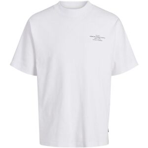 T-shirt Jack & Jones Chad Branding Blanc L Male T-shirt Jack & Jones Chad Branding Blanc L Male