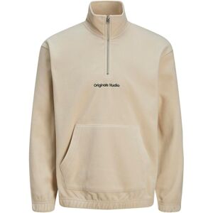 1/4 zip fleece Jack & Jones Vesterbro Blanc M Male 1/4 zip fleece Jack & Jones Vesterbro Blanc M Male