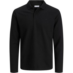 Long sleeve polo shirt Jack & Jones Austin Noir XL Male Long sleeve polo shirt Jack & Jones Austin Noir XL Male