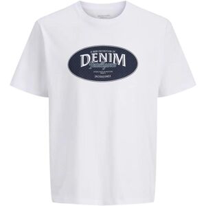Jeans T-shirt Jack & Jones Dover Dover SN Blanc XL Male Jeans T-shirt Jack & Jones Dover Dover SN Blanc XL Male