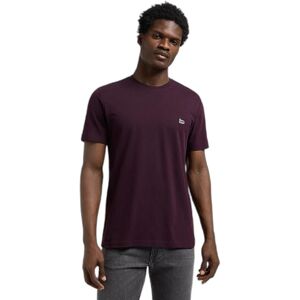 T-shirt Lee Patch Logo Violet M Male T-shirt Lee Patch Logo Violet M Male