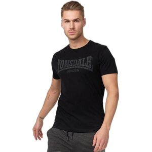 T-shirt Lonsdale Logo Kai Noir 2XL Male T-shirt Lonsdale Logo Kai Noir 2XL Male