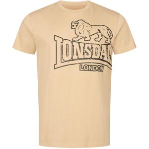 T-shirt Lonsdale Langsett Beige 2XL Male T-shirt Lonsdale Langsett Beige 2XL Male