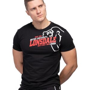 T-shirt Lonsdale Walkley Rouge 3XL Male T-shirt Lonsdale Walkley Rouge 3XL Male