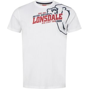 T-shirt Lonsdale Walkley Blanc 3XL Male T-shirt Lonsdale Walkley Blanc 3XL Male