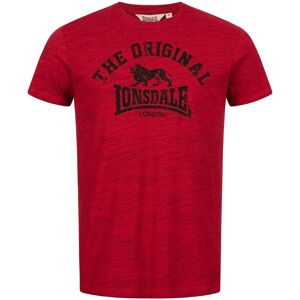 T-shirt Lonsdale Original Rouge 2XL Male T-shirt Lonsdale Original Rouge 2XL Male