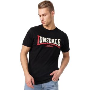 T-shirt Lonsdale Two Tone Noir 5XL Male T-shirt Lonsdale Two Tone Noir 5XL Male