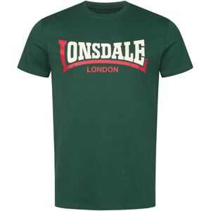 T-shirt Lonsdale Two Tone Vert 3XL Male T-shirt Lonsdale Two Tone Vert 3XL Male