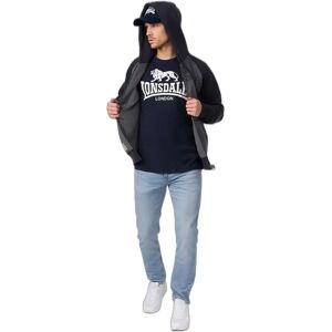 Zip-up hoodie Lonsdale Slough Bleu 3XL Male Zip-up hoodie Lonsdale Slough Bleu 3XL Male