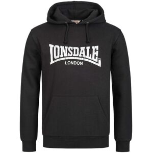 Hoodie Lonsdale Wolterton Noir 3XL Male Hoodie Lonsdale Wolterton Noir 3XL Male