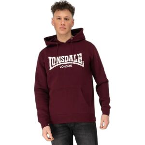 Hooded sweatshirt Lonsdale Wolterton Rouge 3XL Male Hooded sweatshirt Lonsdale Wolterton Rouge 3XL Male