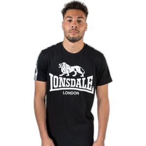 T-shirt Lonsdale Sheviock Noir 3XL Male T-shirt Lonsdale Sheviock Noir 3XL Male
