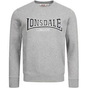 Crewneck sweatshirt Lonsdale Berger Lp181 Gris L Male Crewneck sweatshirt Lonsdale Berger Lp181 Gris L Male