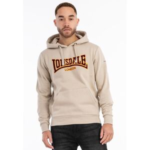 Hooded sweatshirt Lonsdale Classic Ll002 Beige 3XL Male Hooded sweatshirt Lonsdale Classic Ll002 Beige 3XL Male