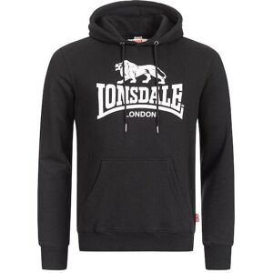 Hooded sweatshirt Lonsdale Fremington Noir XL Male Hooded sweatshirt Lonsdale Fremington Noir XL Male