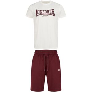 Lonsdale Moy T-Shirt & Shorts Set Rouge 2XL Male Lonsdale Moy T-Shirt & Shorts Set Rouge 2XL Male