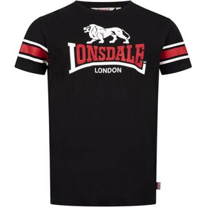 T-shirt Lonsdale Hempriggs Noir 2XL Male T-shirt Lonsdale Hempriggs Noir 2XL Male