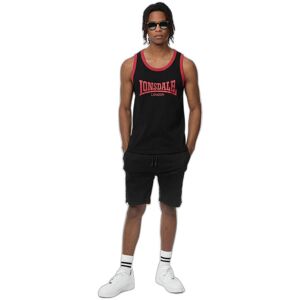 Tank top Lonsdale Knockan Noir 2XL Male Tank top Lonsdale Knockan Noir 2XL Male