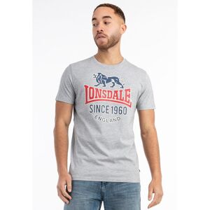 Classic cut T-shirt Lonsdale Gonfirth Gris 3XL Male Classic cut T-shirt Lonsdale Gonfirth Gris 3XL Male