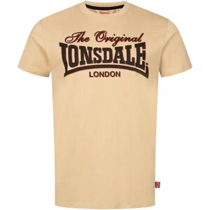 T-shirt Lonsdale Cotha Regular Fit Beige 2XL Male T-shirt Lonsdale Cotha Regular Fit Beige 2XL Male