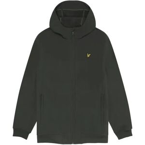 Fleece back hooded jacket Lyle & Scott Noir M Male Fleece back hooded jacket Lyle & Scott Noir M Male