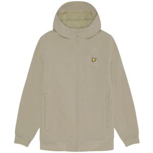 Fleece back hooded jacket Lyle & Scott Beige XL Male Fleece back hooded jacket Lyle & Scott Beige XL Male