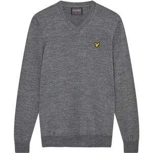 V-neck sweater Lyle & Scott Gris L Male V-neck sweater Lyle & Scott Gris L Male