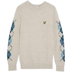 Sweater Lyle & Scott Argyle Gris M Male Sweater Lyle & Scott Argyle Gris M Male
