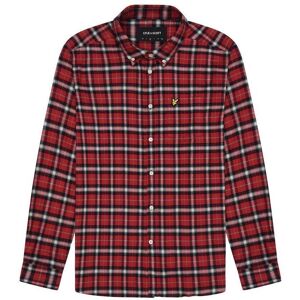 Long-sleeved shirt Lyle & Scott Rouge XL Male Long-sleeved shirt Lyle & Scott Rouge XL Male