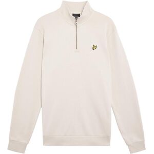 1/4 zip sweater Lyle & Scott Loopback Beige M Male 1/4 zip sweater Lyle & Scott Loopback Beige M Male