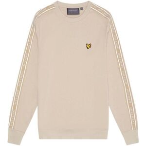 Crew-neck sweatshirt Lyle & Scott Tape Beige L Male Crew-neck sweatshirt Lyle & Scott Tape Beige L Male