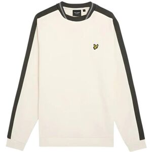 Contrast Stripe Sweatshirt Lyle & Scott Blanc S Male Contrast Stripe Sweatshirt Lyle & Scott Blanc S Male