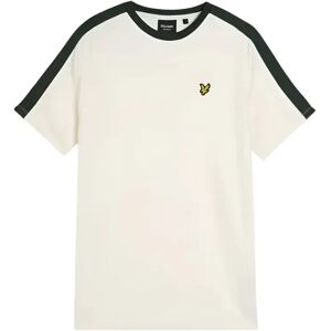 Contrast stripe T-shirt Lyle & Scott Blanc M Male Contrast stripe T-shirt Lyle & Scott Blanc M Male