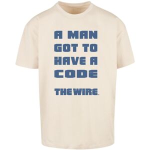 Oversized T-shirt Merchcode The Wire A Man Blanc S Male Oversized T-shirt Merchcode The Wire A Man Blanc S Male