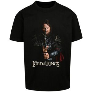 Oversized T-shirt Merchcode Lord Of The Rings - Aragorn Heavy Noir L Male Oversized T-shirt Merchcode Lord Of The Rings - Aragorn Heavy Noir L Male