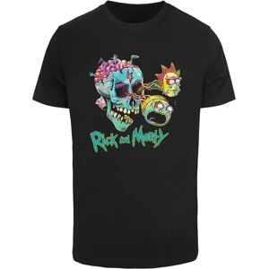 T-shirt Merchcode Rick & Morty Noir XS Male T-shirt Merchcode Rick & Morty Noir XS Male