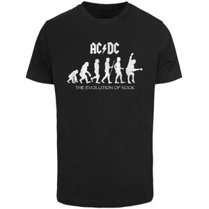 T-shirt Merchcode ACDC - Evolution Of Rock Noir 2XL Male T-shirt Merchcode ACDC - Evolution Of Rock Noir 2XL Male