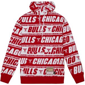 Mitchell & Ness Chicago Bulls hoodie NBA Teamwrap Rouge M Male Mitchell & Ness Chicago Bulls hoodie NBA Teamwrap Rouge M Male