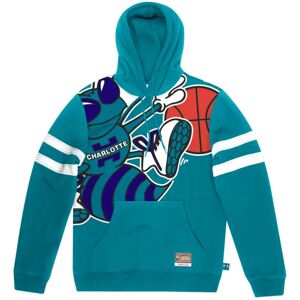 Hooded sweatshirt Mitchell & Ness NBA Substantial Hornets Bleu M Male Hooded sweatshirt Mitchell & Ness NBA Substantial Hornets Bleu M Male
