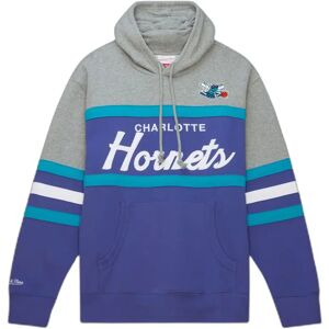 Hooded sweatshirt Mitchell & Ness Head Coach Charlotte Hornets Violet M Male Hooded sweatshirt Mitchell & Ness Head Coach Charlotte Hornets Violet M Male
