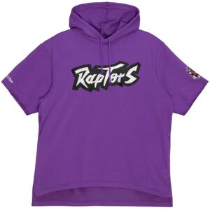 Short-sleeved hoodie Mitchell & Ness Gameday Toronto Raptors Violet S Male Short-sleeved hoodie Mitchell & Ness Gameday Toronto Raptors Violet S Male