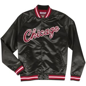 Mitchell & Ness Lightweight satin jacket Chicago Bulls Noir S Male Mitchell & Ness Lightweight satin jacket Chicago Bulls Noir S Male
