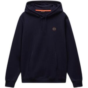 Hooded sweatshirt Napapijri B-Badge Bleu 3XL Male Hooded sweatshirt Napapijri B-Badge Bleu 3XL Male