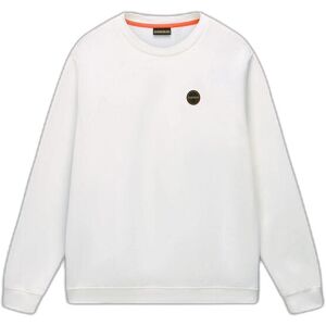Sweatshirt Napapijri B-Badge 1 Blanc 3XL Male Sweatshirt Napapijri B-Badge 1 Blanc 3XL Male