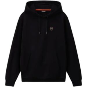 Hooded sweatshirt Napapijri B-Badge H Noir L Male Hooded sweatshirt Napapijri B-Badge H Noir L Male